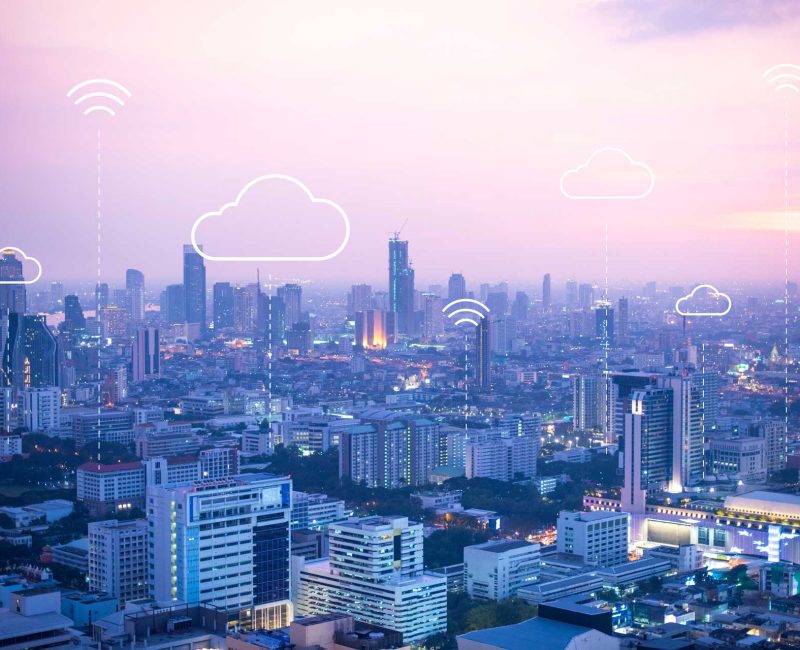 cloud-computing-banner-background-smart-city